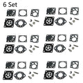 Set of 6 Carburetor Kits for Stihl 020 024 028 030 031 (RK-13HU RK-14HU)