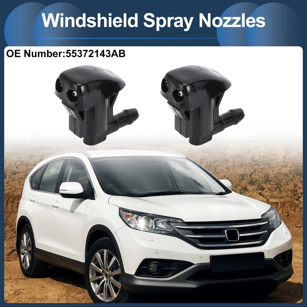 Windshield Washer Nozzle with Hose Connector for Jeep Grand Cherokee (2011–2021)