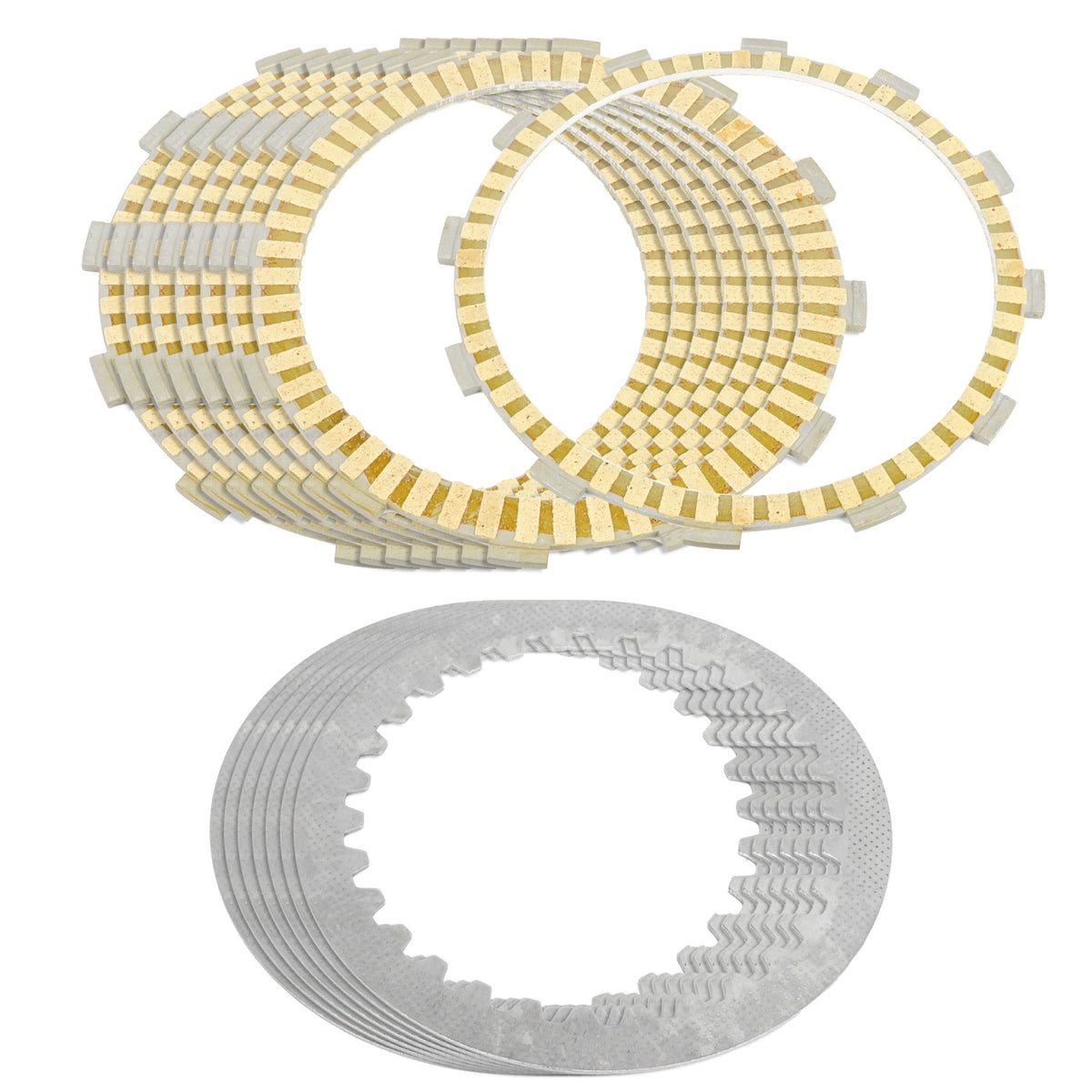 Clutch Friction Steel Plates Replacement for Honda ST1300 ST1300A (2003–2017)
