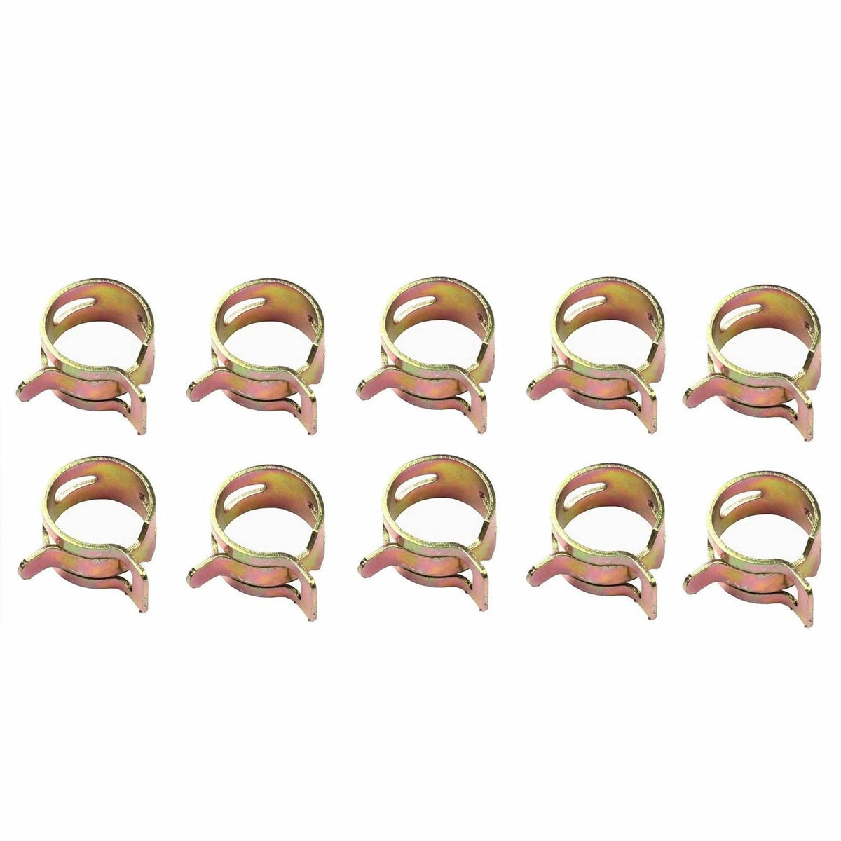 10X Oil Spring Clips for Water Hose Pipe Clamp Line Engines