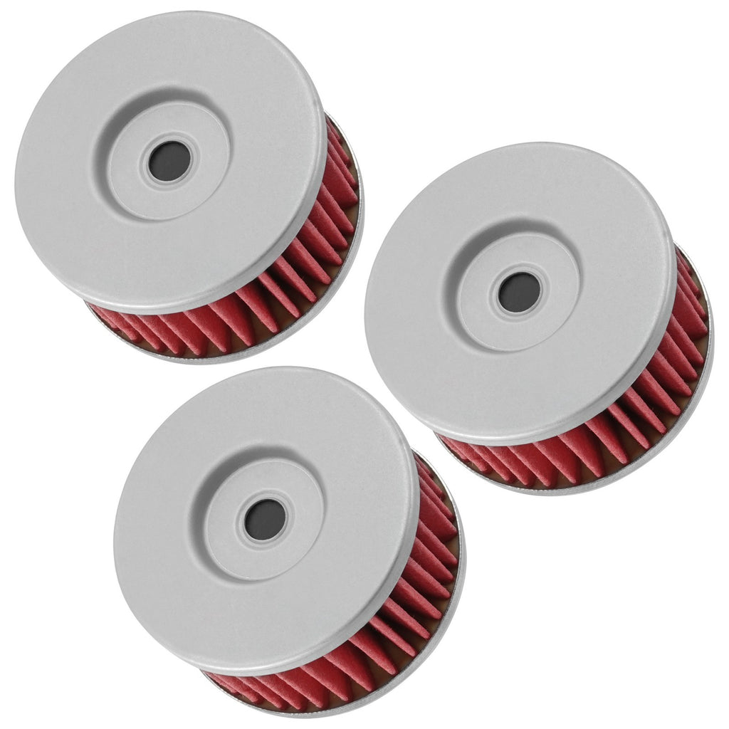 Oil Filter 3 Pack Replacement for Suzuki VL125LC Intruder 125 (2000–2006)