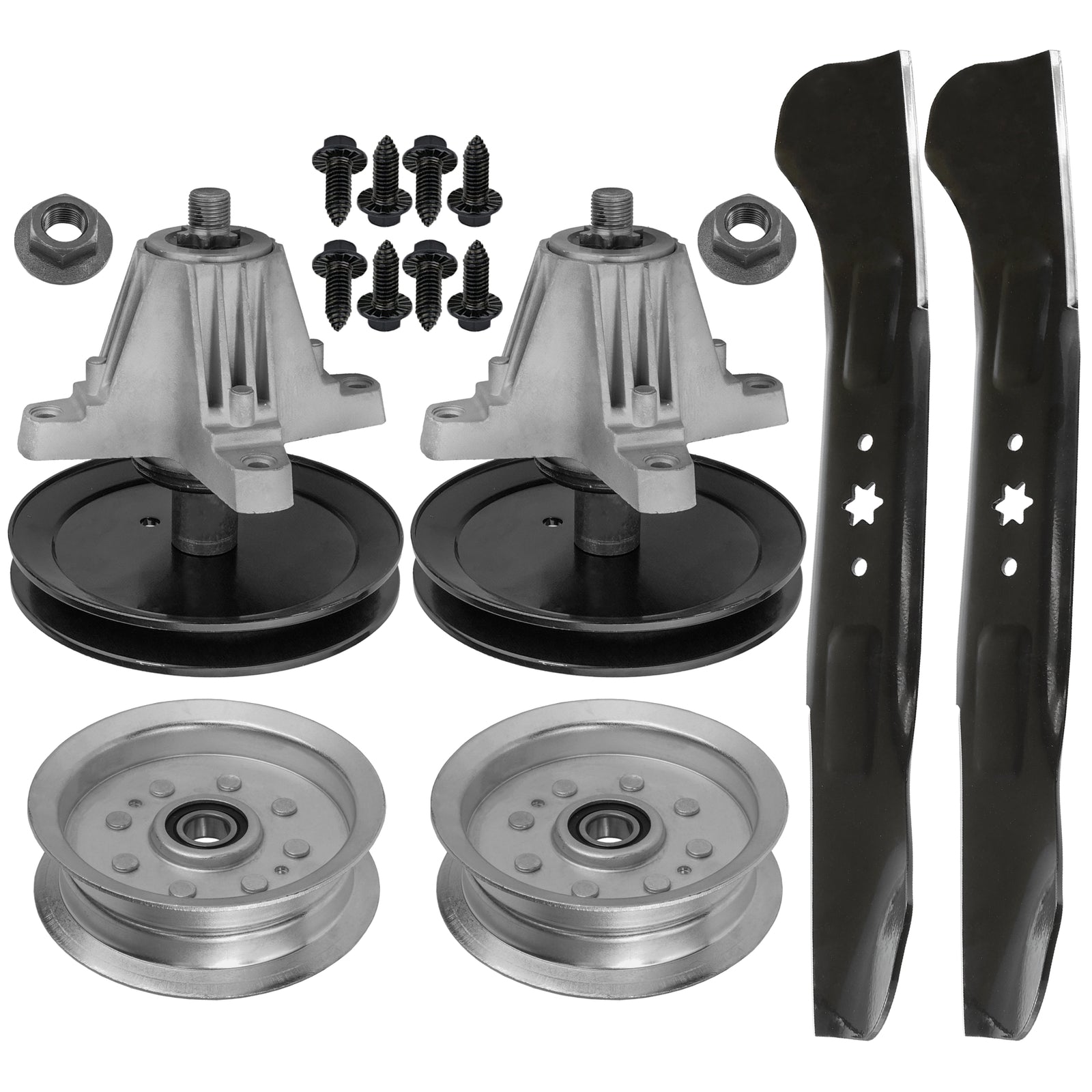 Deck Spindle and Blade Pulley Replacement for MTD (2000–2019)
