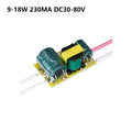 LED Driver for Bulb Lights DC30-80V (9-18W)