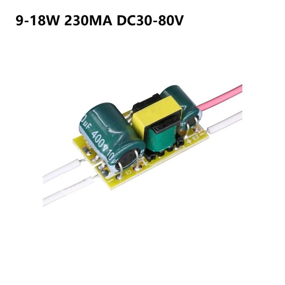 LED Driver for Bulb Lights DC30-80V (9-18W)