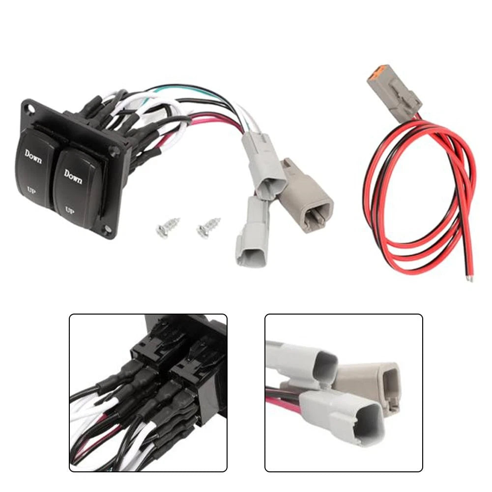 Marine Trim Tab Switch Kit for - Replacement Hardware Included