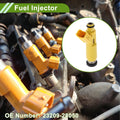Fuel Injector Replacement for Toyota RAV4 Base 2.0 (2001–2003) Yellow 1 Pcs