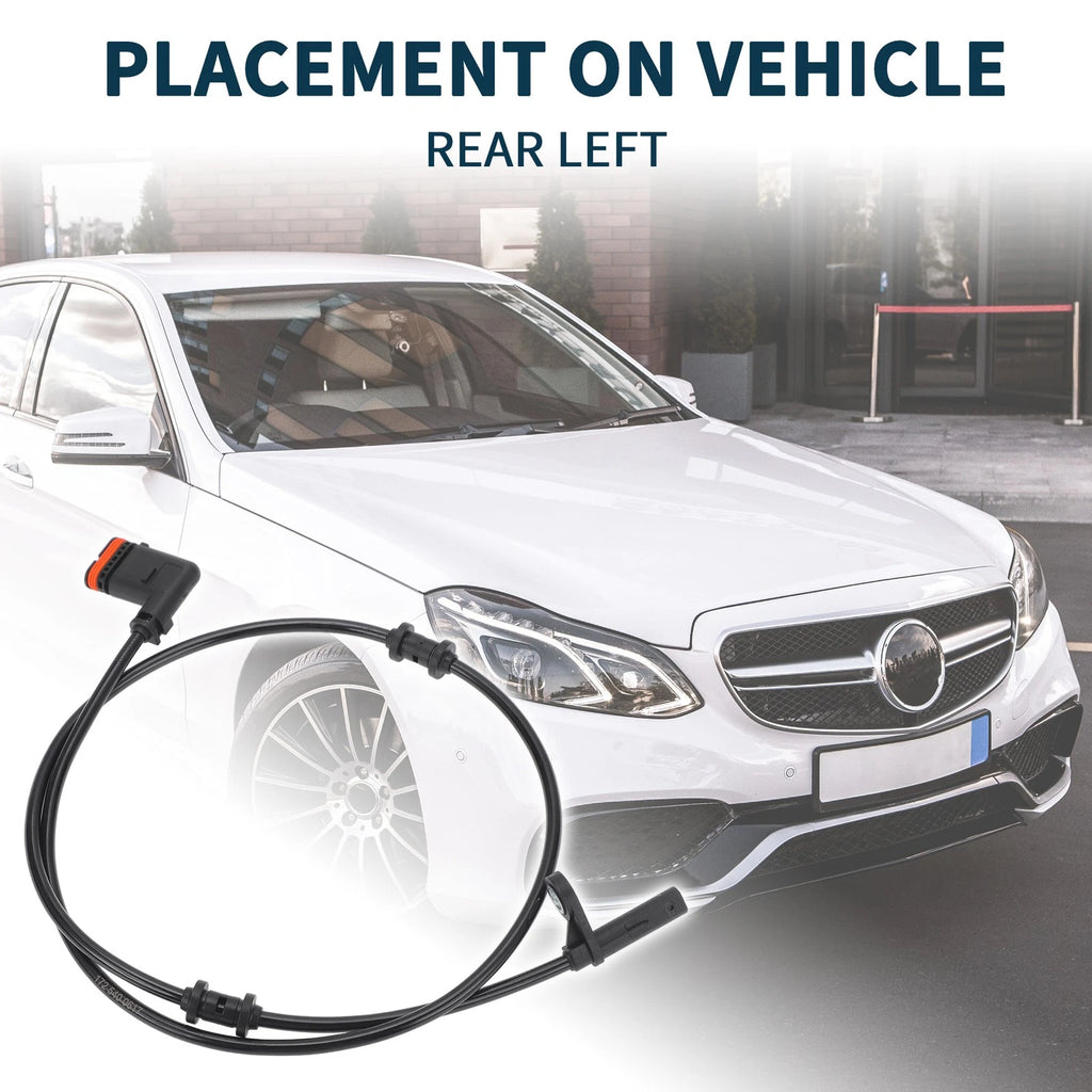 Rear Left ABS Wheel Speed Sensor for Mercedes-Benz SLC300 (2017–2020)