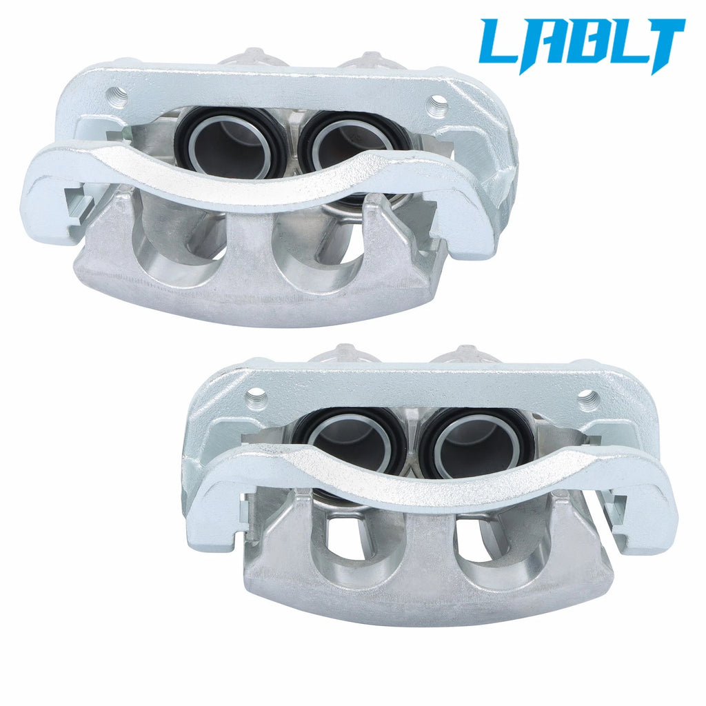 2X Front Left & Right Disc Brake Caliper w/ Bracket for Ford Mustang (2005–2010)