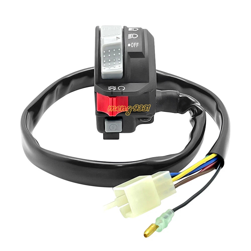 Left Handlebar Start Switch Headlight for Yamaha YFM350 Warrior/Wolverine (1997–2004)