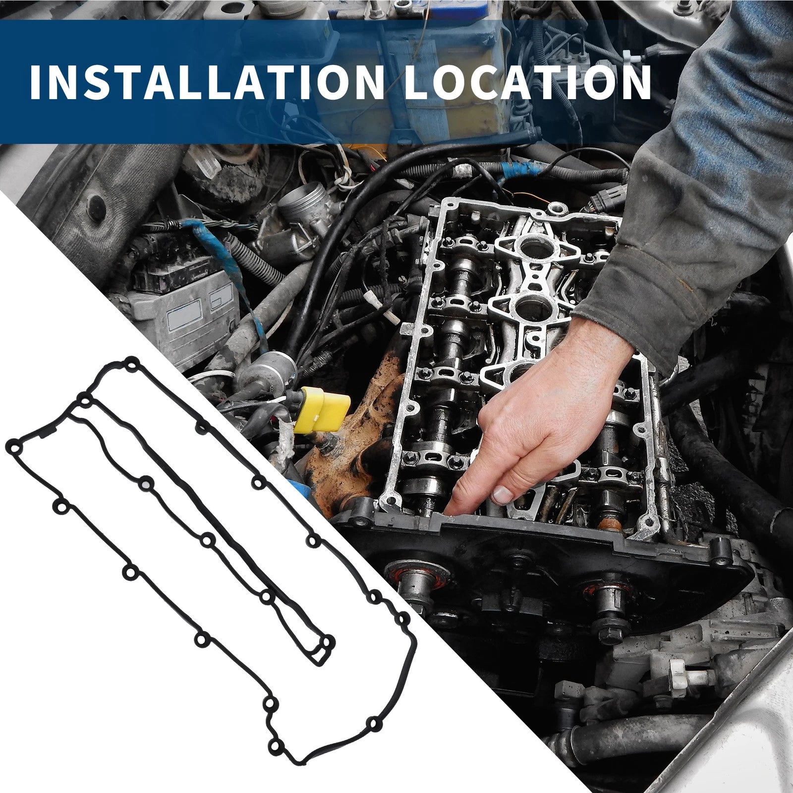 Valve Cover Gasket Replacement for Mercedes-Benz B-Class C-Class (2010–2019)
