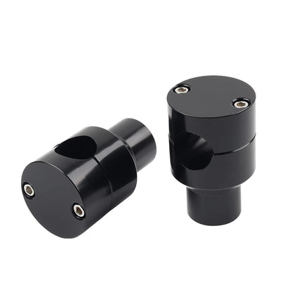 7/8" Handlebar Riser Clamp Mount Kit for Harley, Honda (Fits )