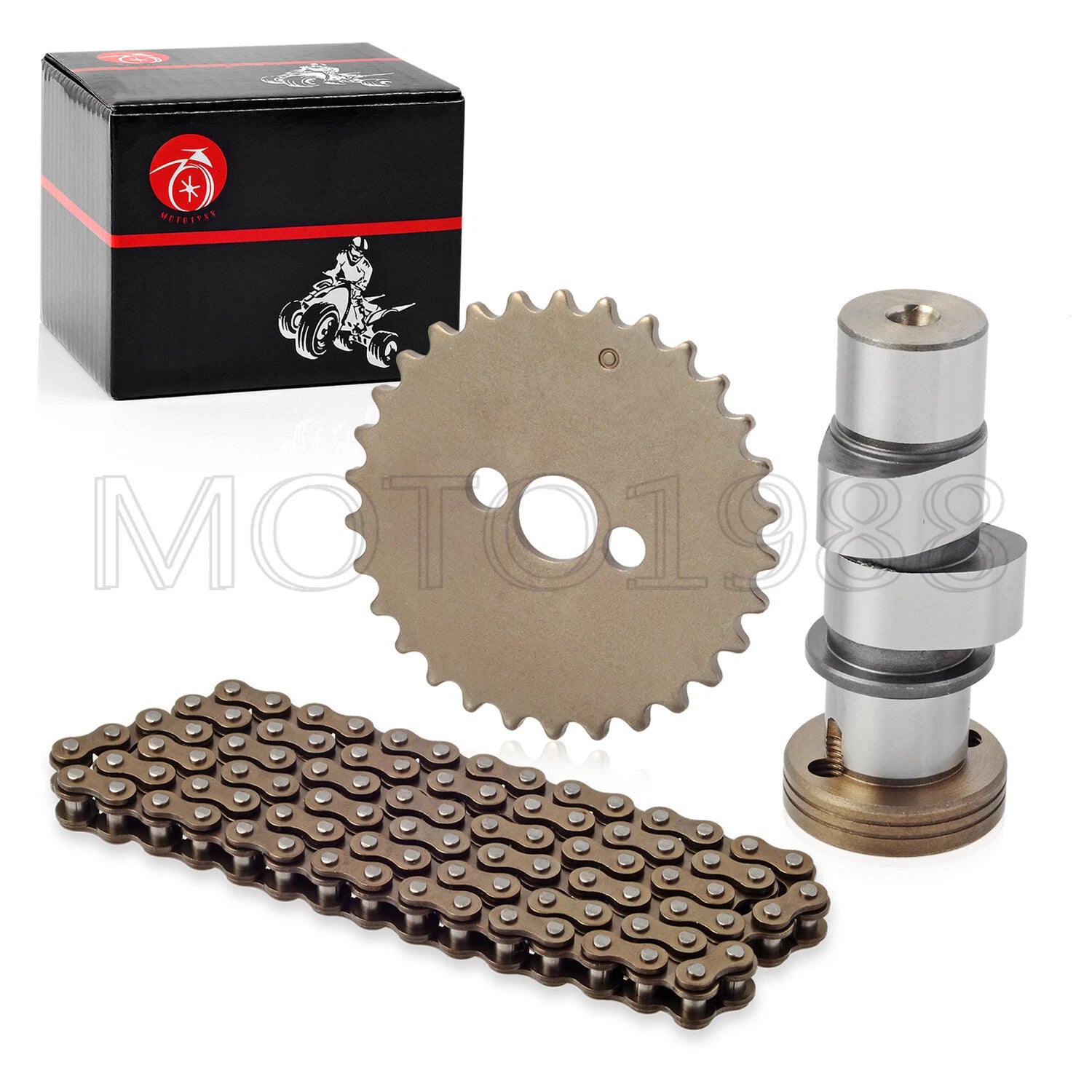 Rocker Arm Camshaft Sprocket 30T Chain Valves Kit for Honda XR100R CRF100F (2004–2023)