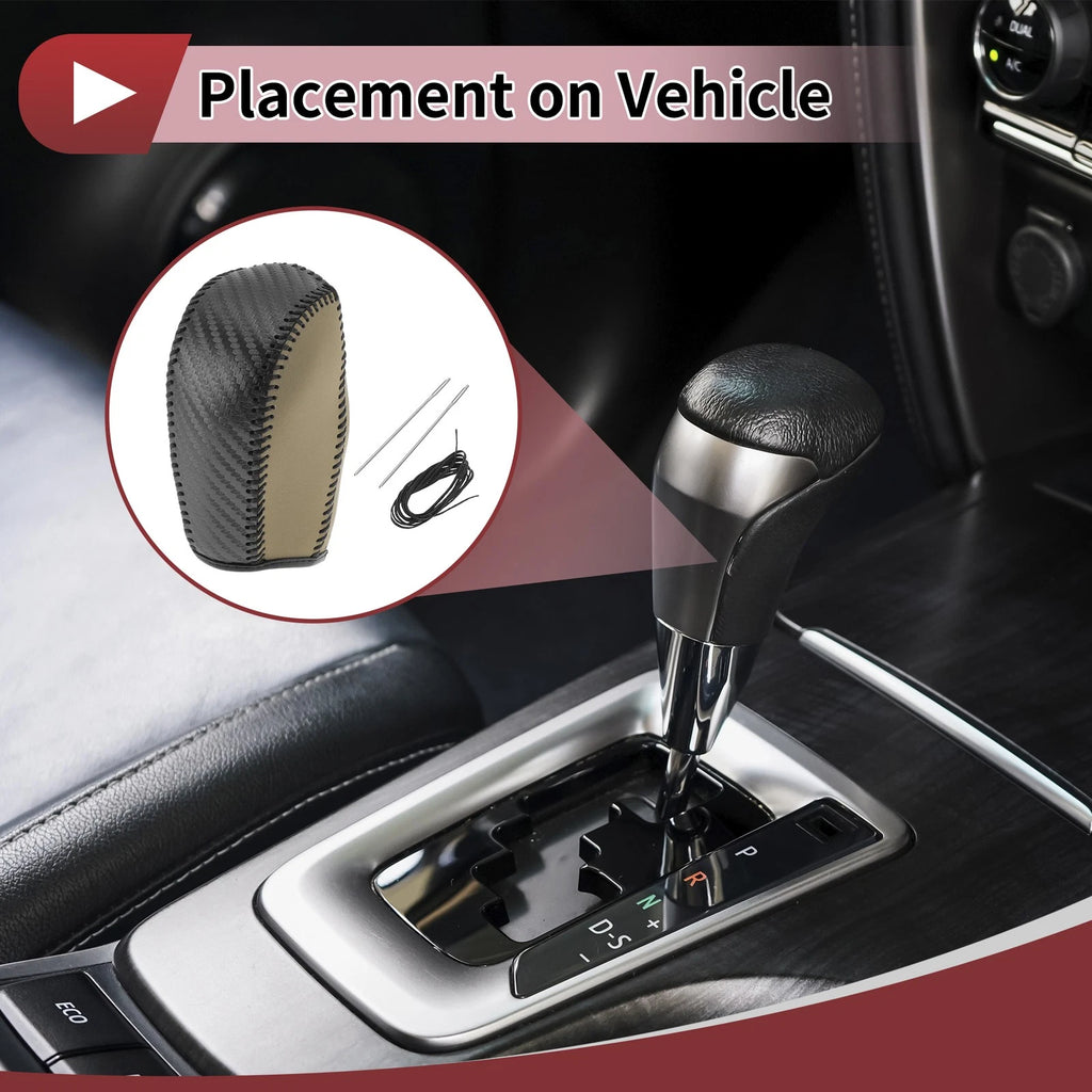 Gear Shift Knob Cover Replacement for Subaru Forester (2009–2013)