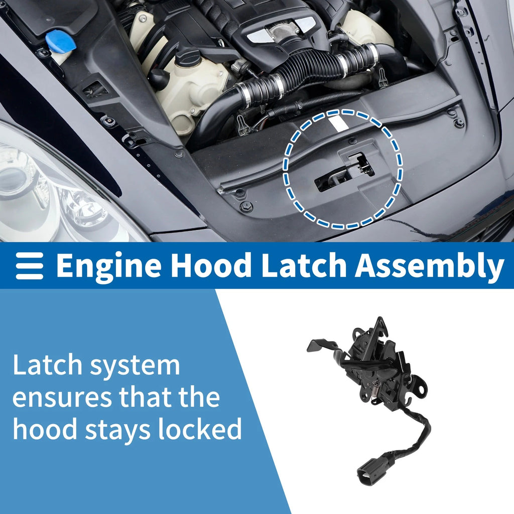 Hood Latch Assembly Replacement for Toyota Prado (2009–2017)