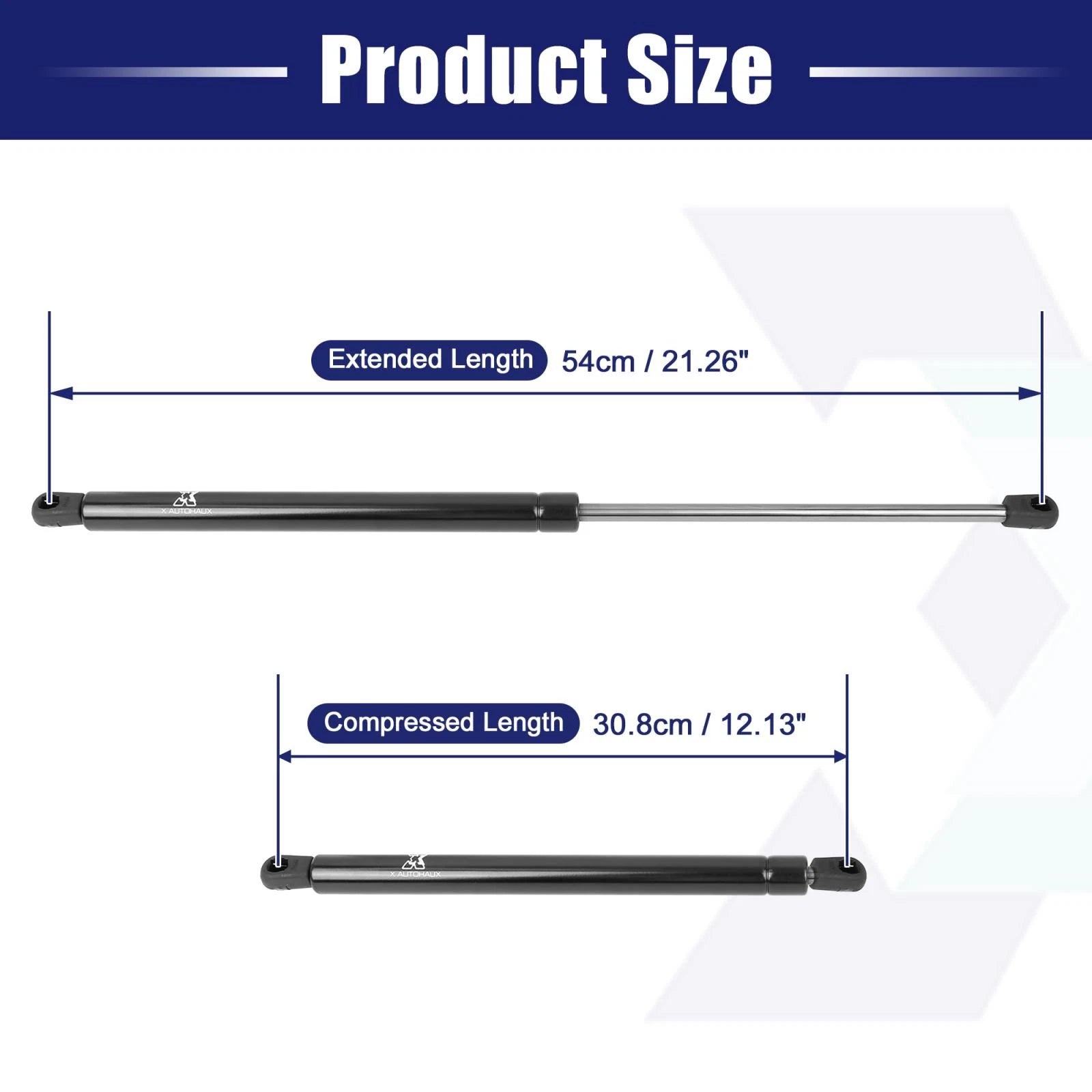 Rear Trunk Lift Supports Struts Replacement Set for Hyundai Tiburon (2003–2008)