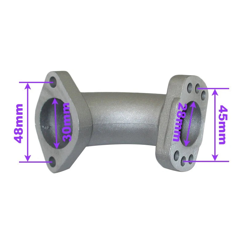 28mm/30mm manifold intake pipe for 150cc-170cc pit dirt bike