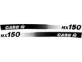 Replacement Curved Decal Set for Case IH MX150