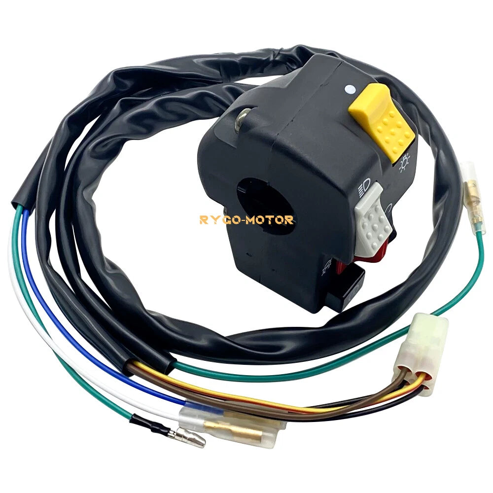 Handlebar Start Stop Kill Light Switch for Honda Recon 250 TRX250 (1997–2001)