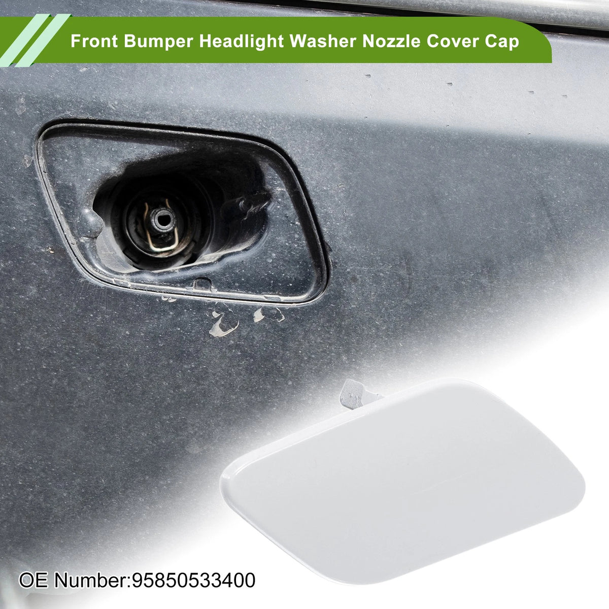 Washer Nozzle Cover Cap No. 95850533400 for Porsche Cayenne 92A (2015–2017)