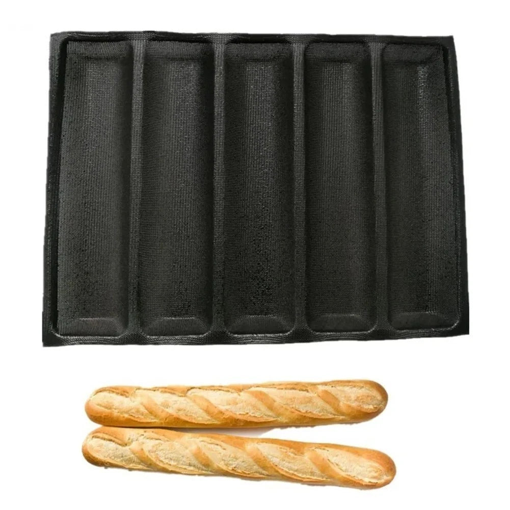Nonstick Perforated Bread Pan for Comfortable Oven Use