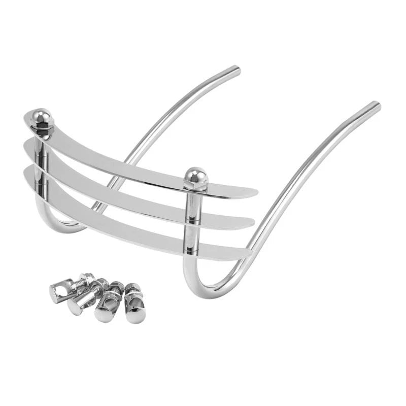 Chrome Front Fender Bumper Grill for Harley Softail Springer