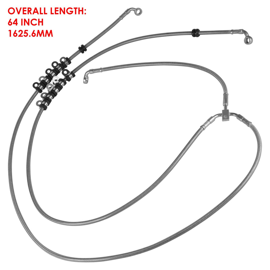 Flexible Brake Hose Front Replacement for Can Am Maverick X3 (2017–2022)
