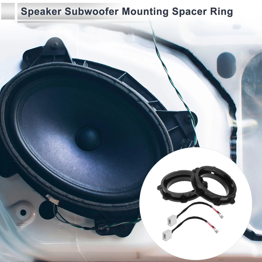 Tweeter Speaker Spacer Ring Adaptors for Hyundai 6.5 Inch (2 Set) (2011–2015)