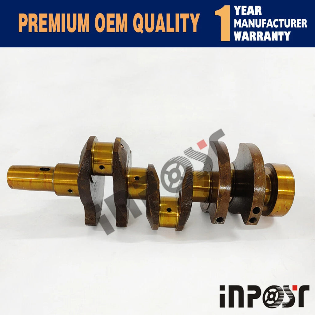 Crankshaft for Yanmar 3D84-2 3D84 3D84E Komatsu Engine