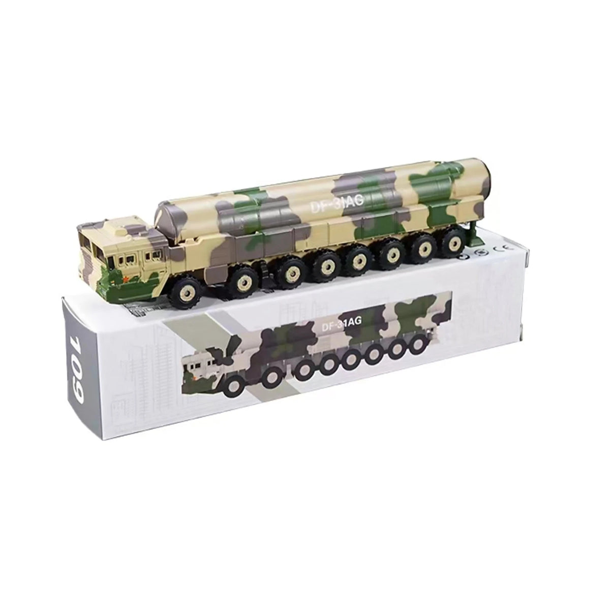 31 Missile Vehicle Model Alloy Display Model 1:100
