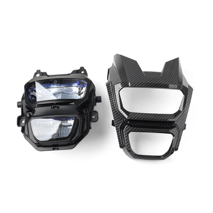 LED Headlight Front Light Lamp & Cover For Honda Grom MSX 125 MSX125 2016-2018