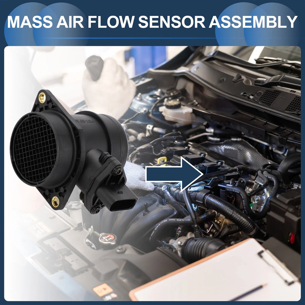 Mass Air Flow Sensor MAF Replacement for Volkswagen Jetta (2005–2015)