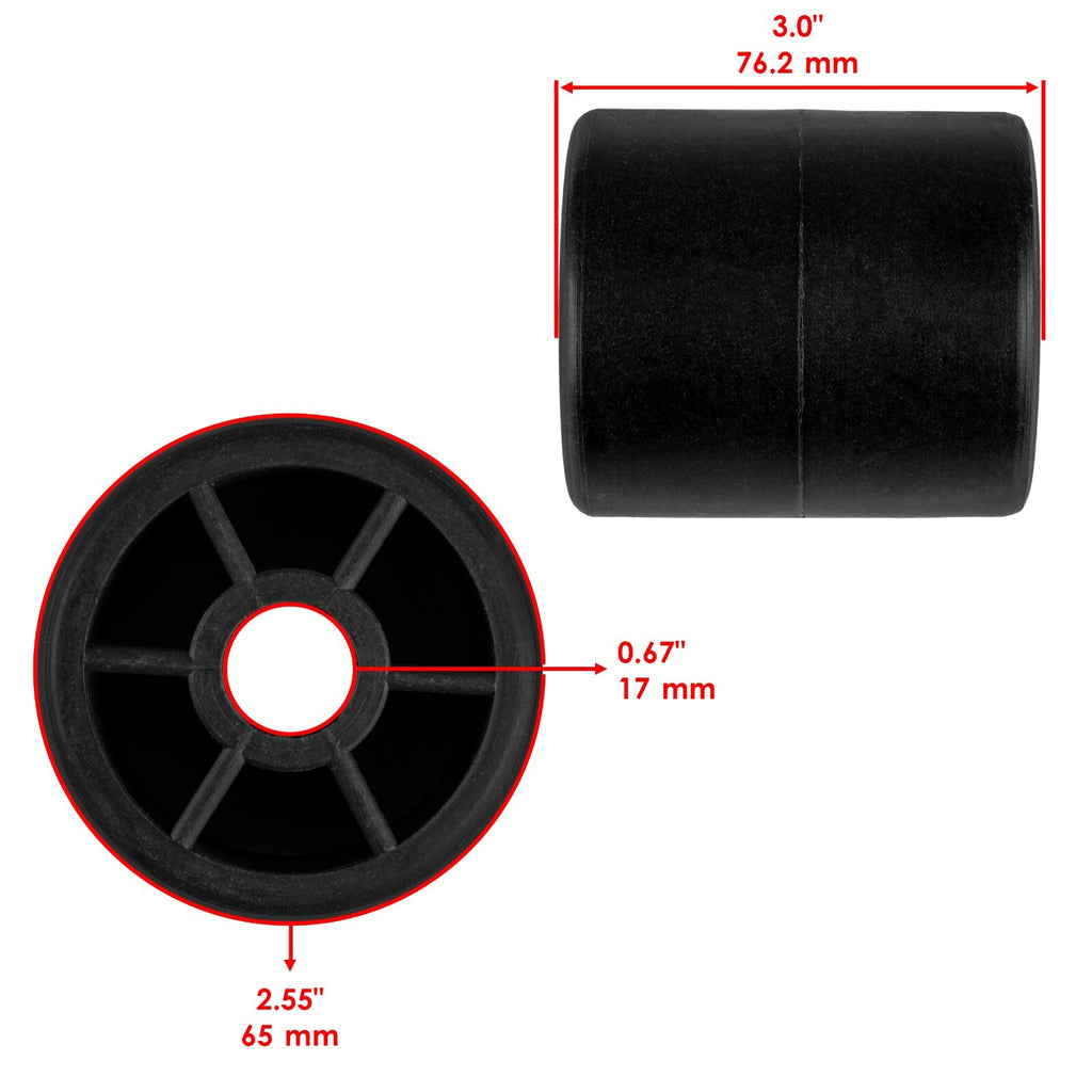 Deck Roller Replacement for John Deere LX200 GT225 GT235 GT245 LT170 48 54