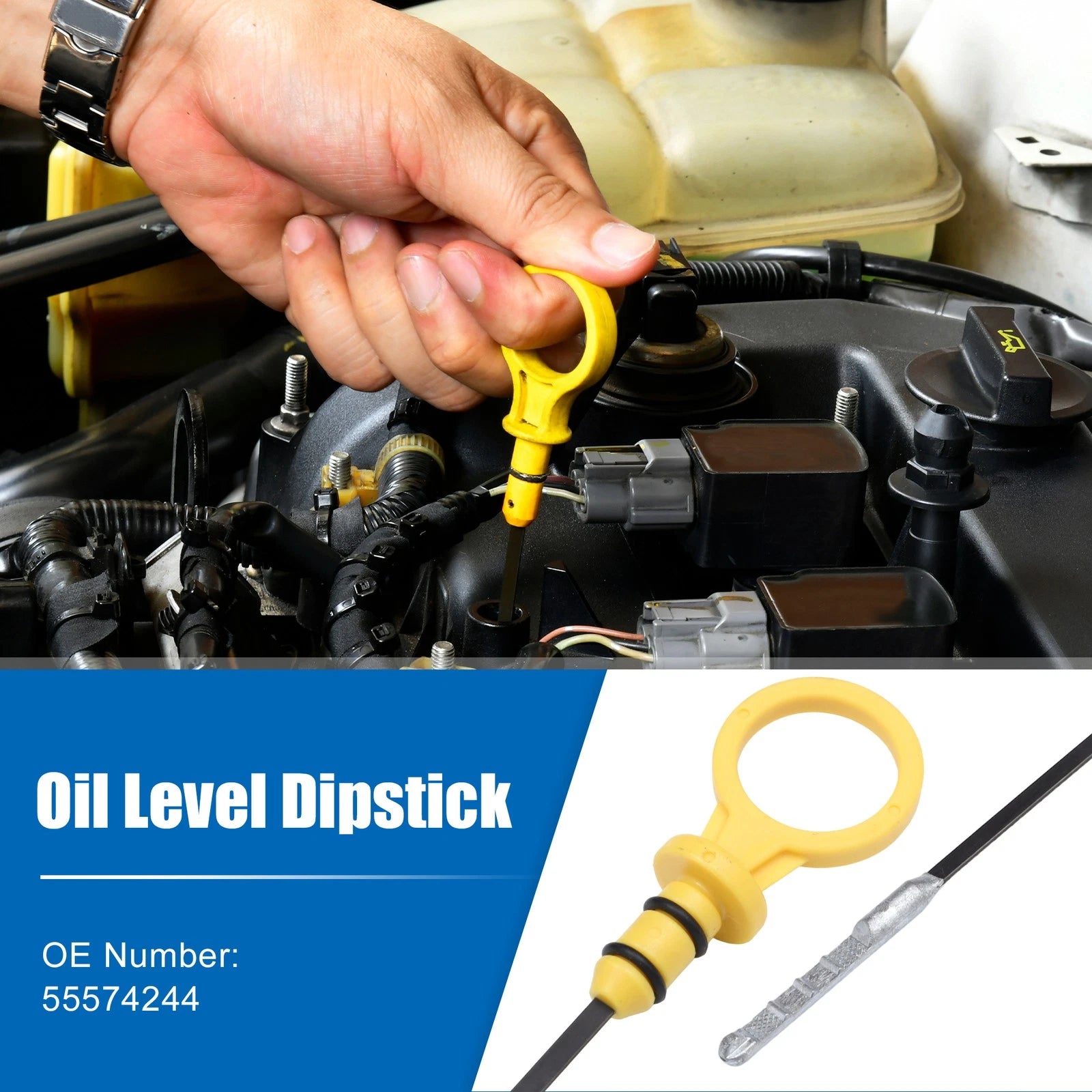 Engine Oil Level Indicator Dipstick Replacement for Chevrolet Cruze (2011–2015)