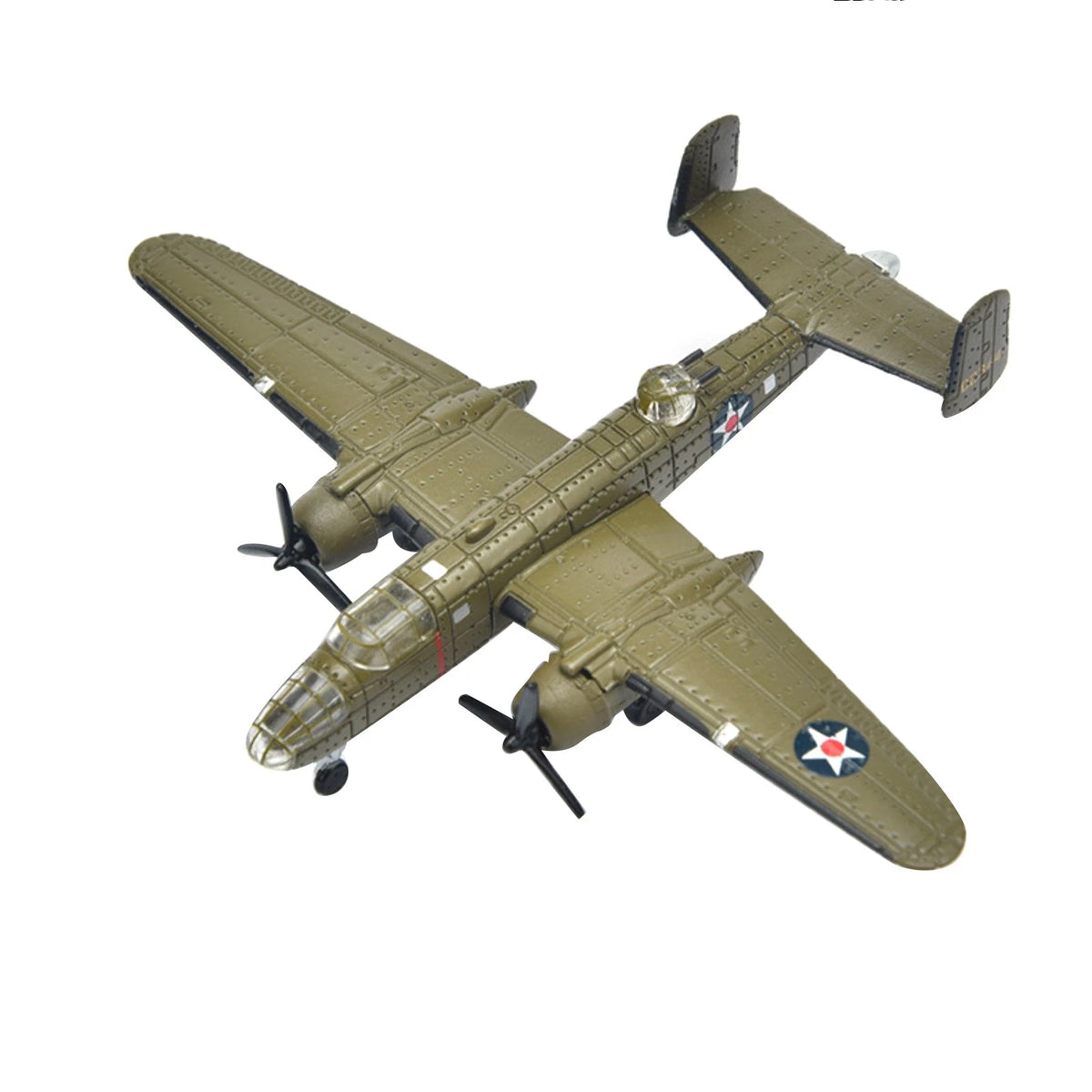 1 Set 1:200 Scale B-25 Mitchell Bomber Model Kit (WWII)