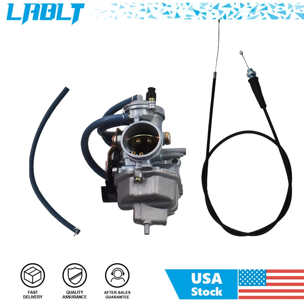 Carburetor & Throttle Cable for Honda TRX250 Recon (1997–2001) 16100-HM8-B01