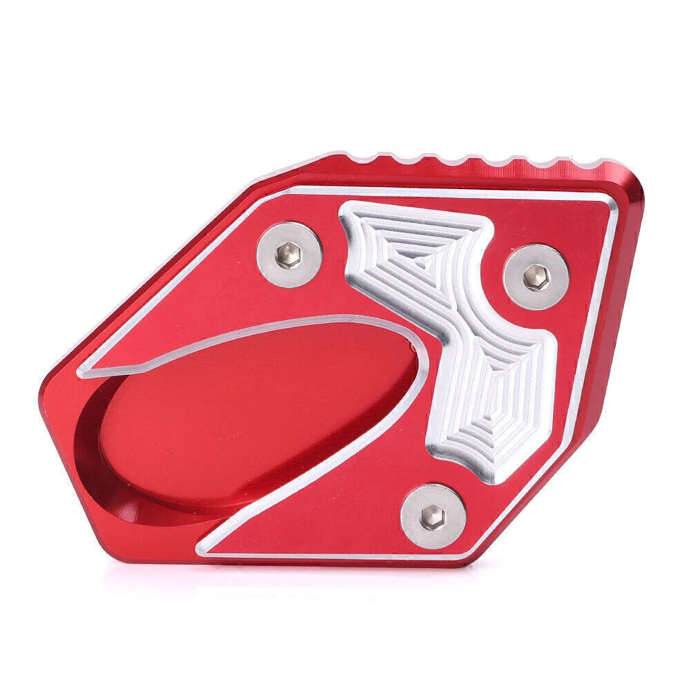 Aluminum Kickstand Side Stand Pad for Suzuki GSX250R (2017–2018) RED
