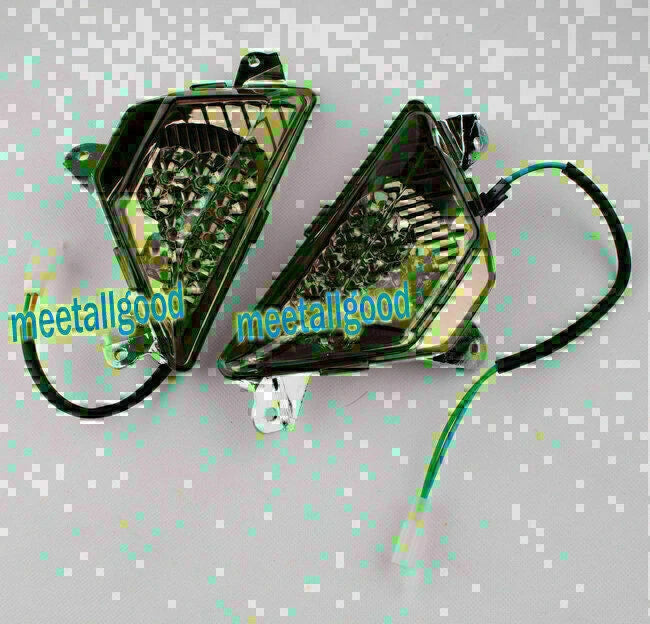 Front Turn Signals Smoke Lens for Kawasaki Ninja 300 (2013)