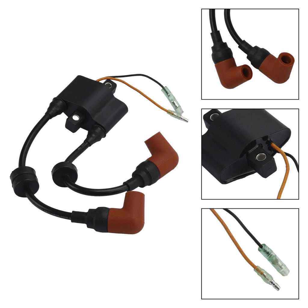 Ignition Coil for Yamaha 6HP F6, 8HP F8, 9.9HP F9.9, 20HP 20C, 25HP (N/A) 680-85570