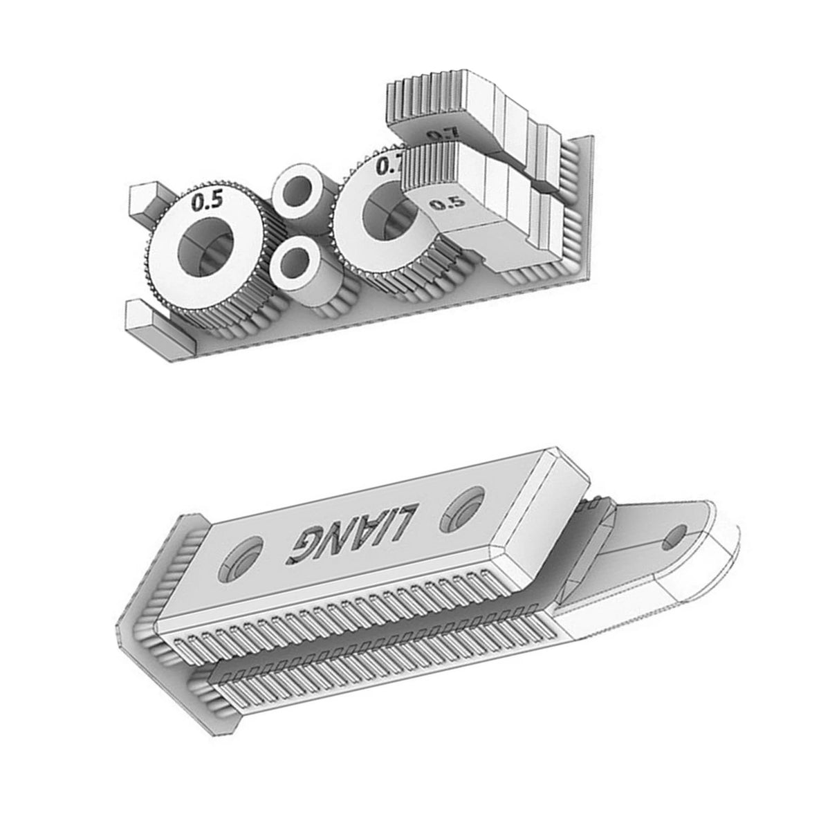 Anti-Magnetic Craft Tool for Zimmerit Coat 1:35 1:48 1:72 Model D