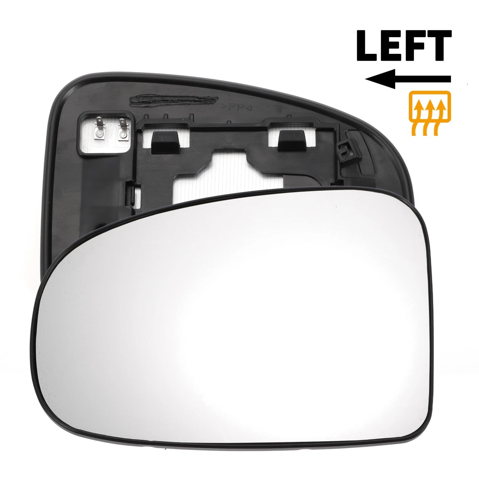 Left Side Mirror Glass w Heated Back for Toyota Prius (2009–2016)