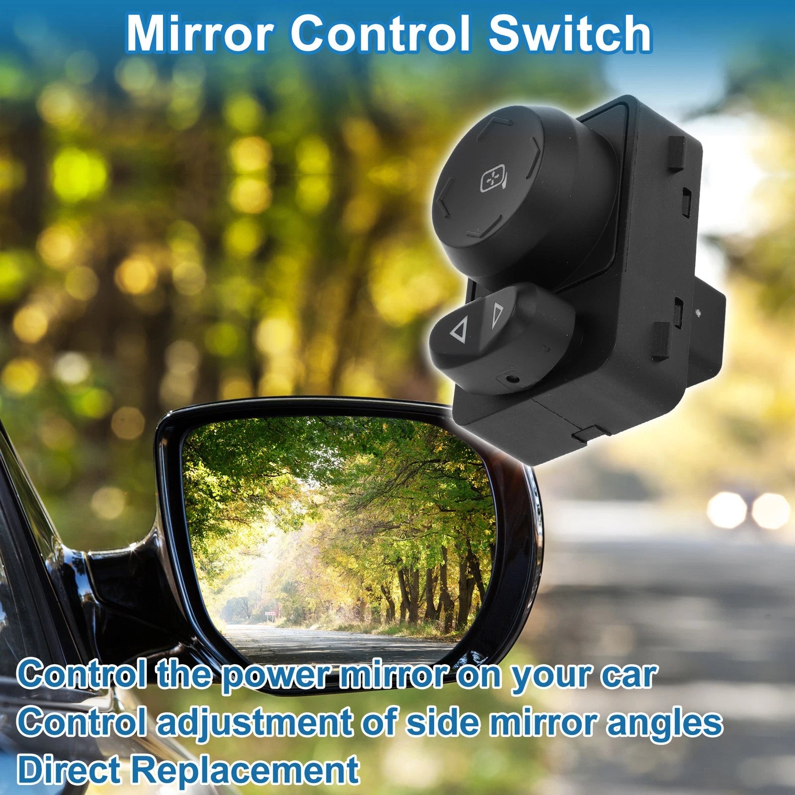 Car Mirror Switch Replacement for Chevrolet Traverse and Saturn Outlook (2009–2017)