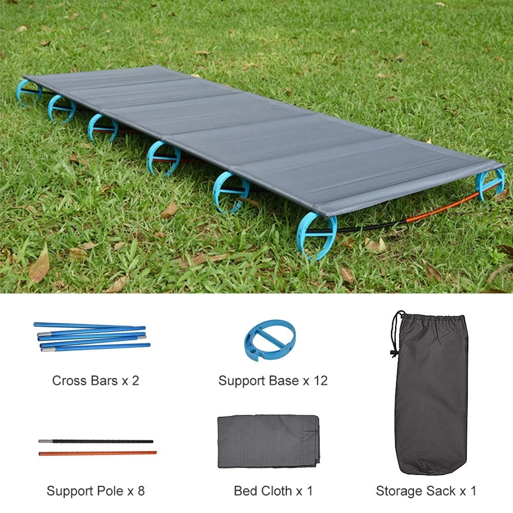 Portable Folding Cot Bed for Outdoor Camping