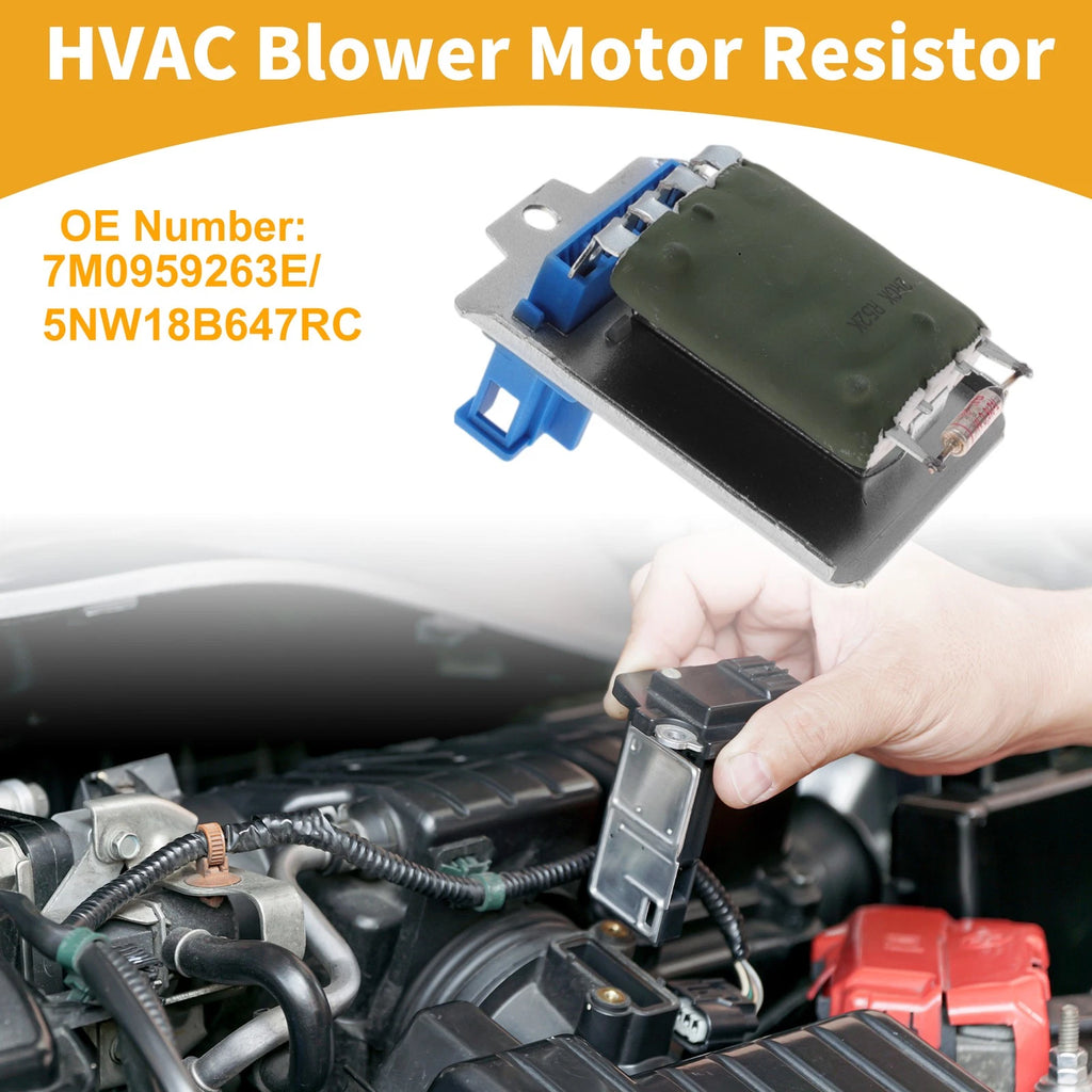 HVAC Blower Motor Resistor Replacement for Audi A6 (2001–2007)