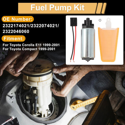 Fuel Pump for Toyota Corolla E11 1999–2001 Metal Electric Fuel Pumps Set