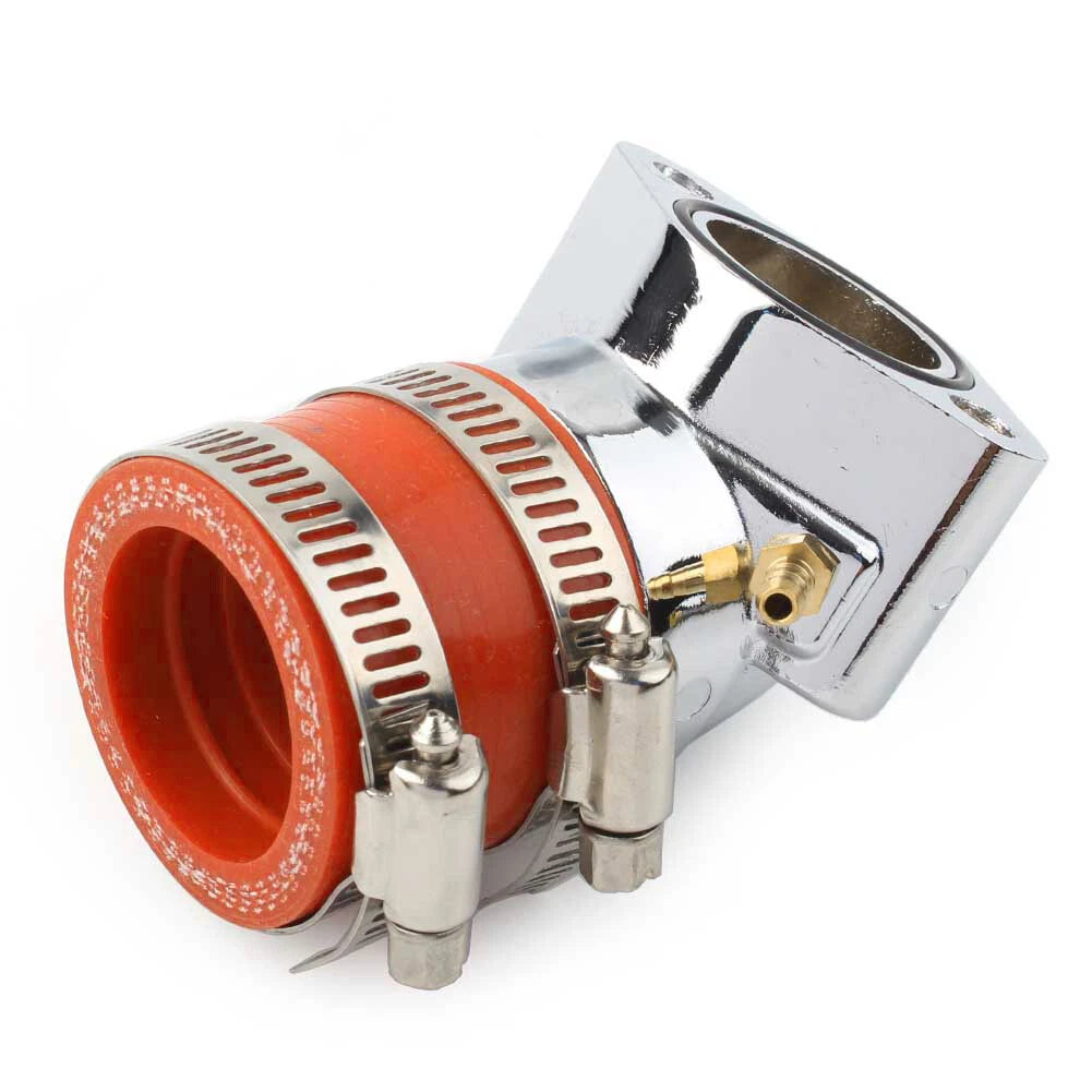 Intake Manifold for GY6 150cc Scooter GoKart Performance Aluminum Orange