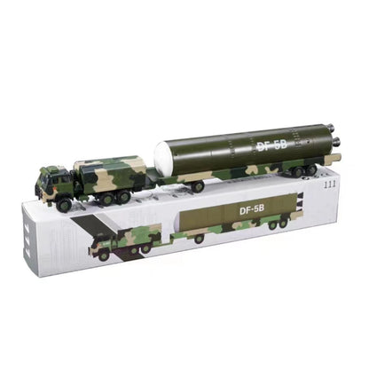 Dongfeng Missile Vehicle Model Alloy Simulation Display Model (1:100)