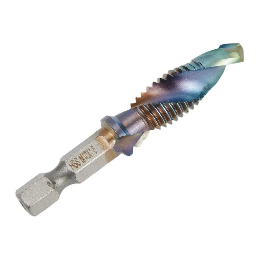 Metric Tap Drill Set for DIY Repair (Thread Tap, Cone Drill, Chamfering)