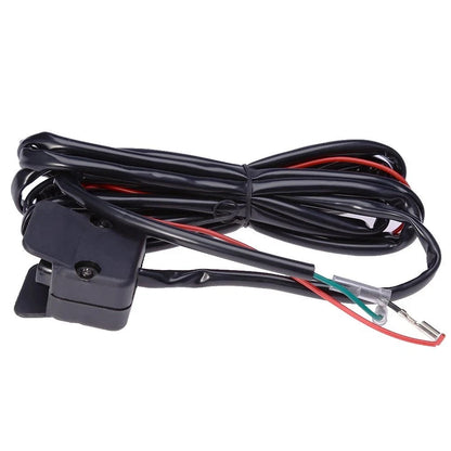 12V Winch Thumb Switch Rocker Style with Mounting Bracket for Outdoor Use