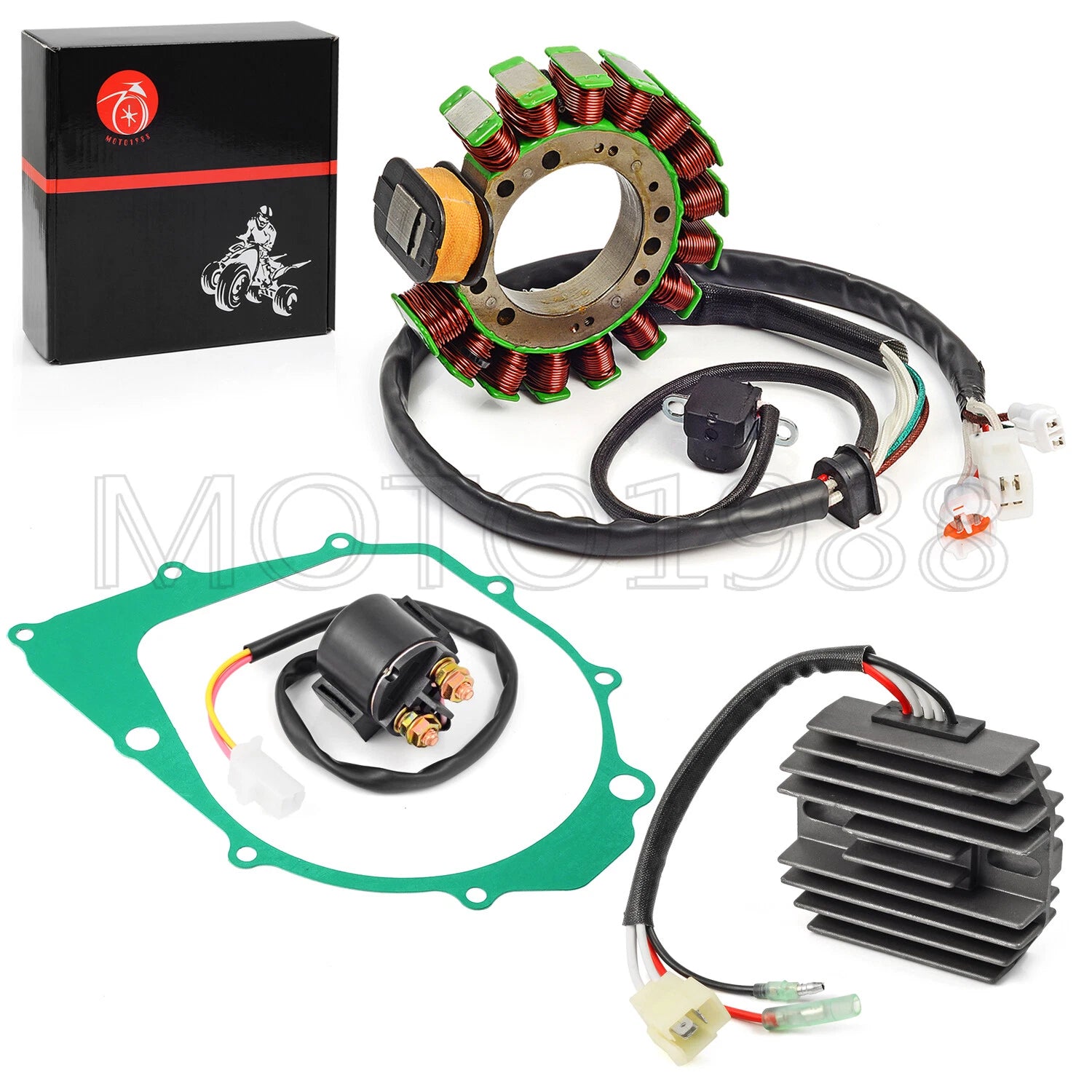 Magneto Stator Regulator Relay Gasket for Yamaha Warrior 350 (1996–2001)