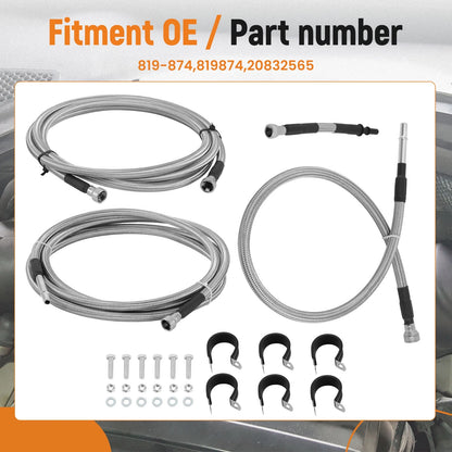 Diesel Fuel Line Kit for Chevrolet Silverado, GMC Sierra 3500HD (2007–2010)